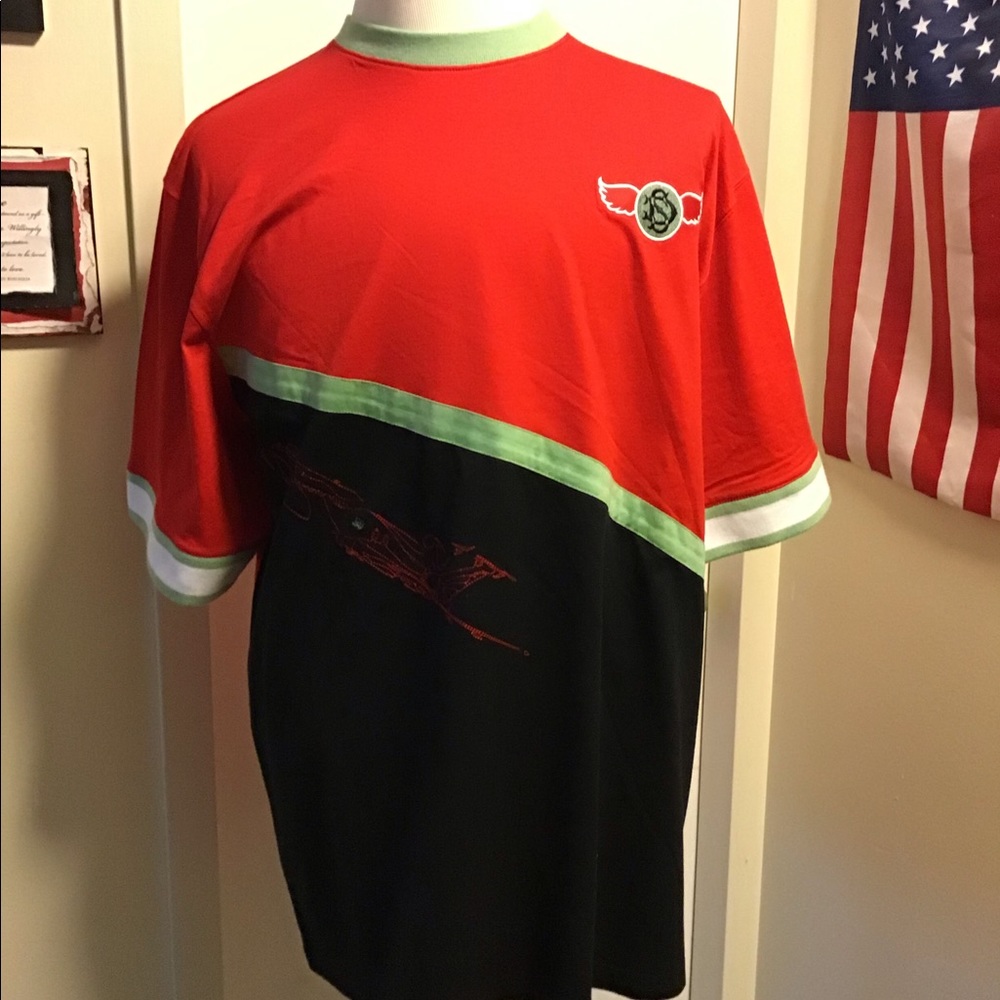 STALL & DEANS  MENS 2XL SHORT SLEEVE SHIRT